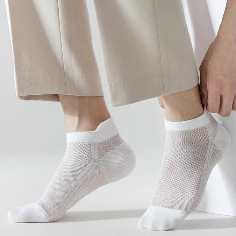Chaussettes respirantes en maille grande taille (7 paires)