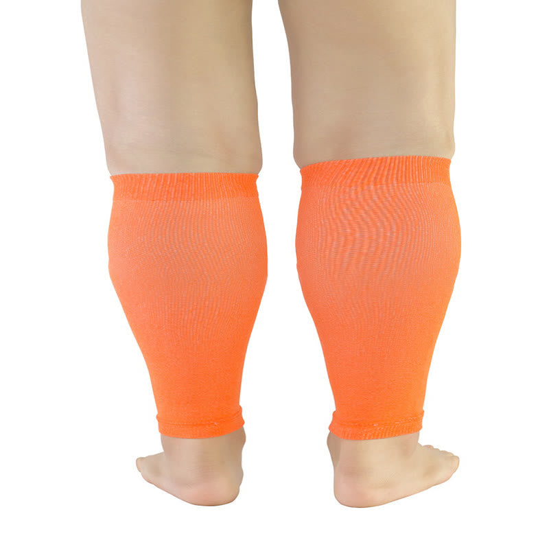 Chaussettes de compression multicolores à larges mollets