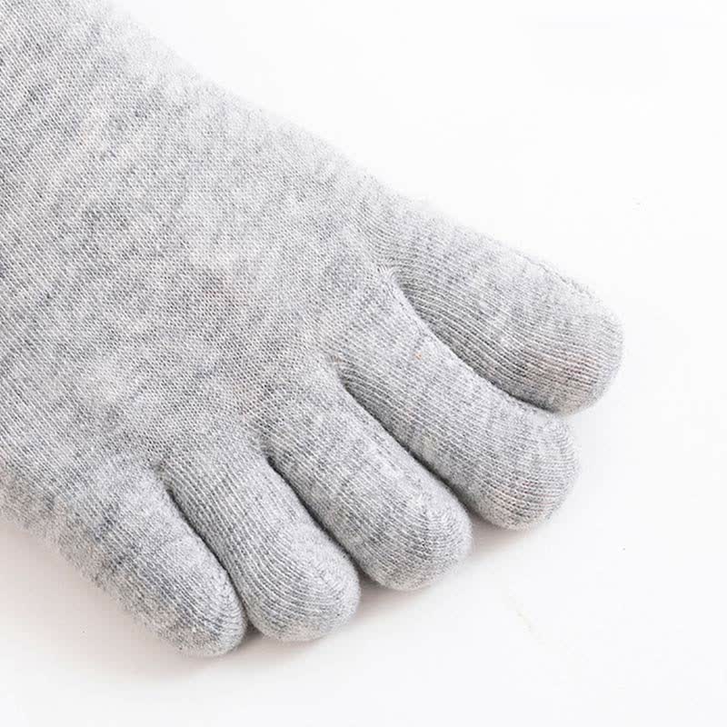 Chaussettes antibactériennes d'alignement à cinq orteils grande taille (5 paires)