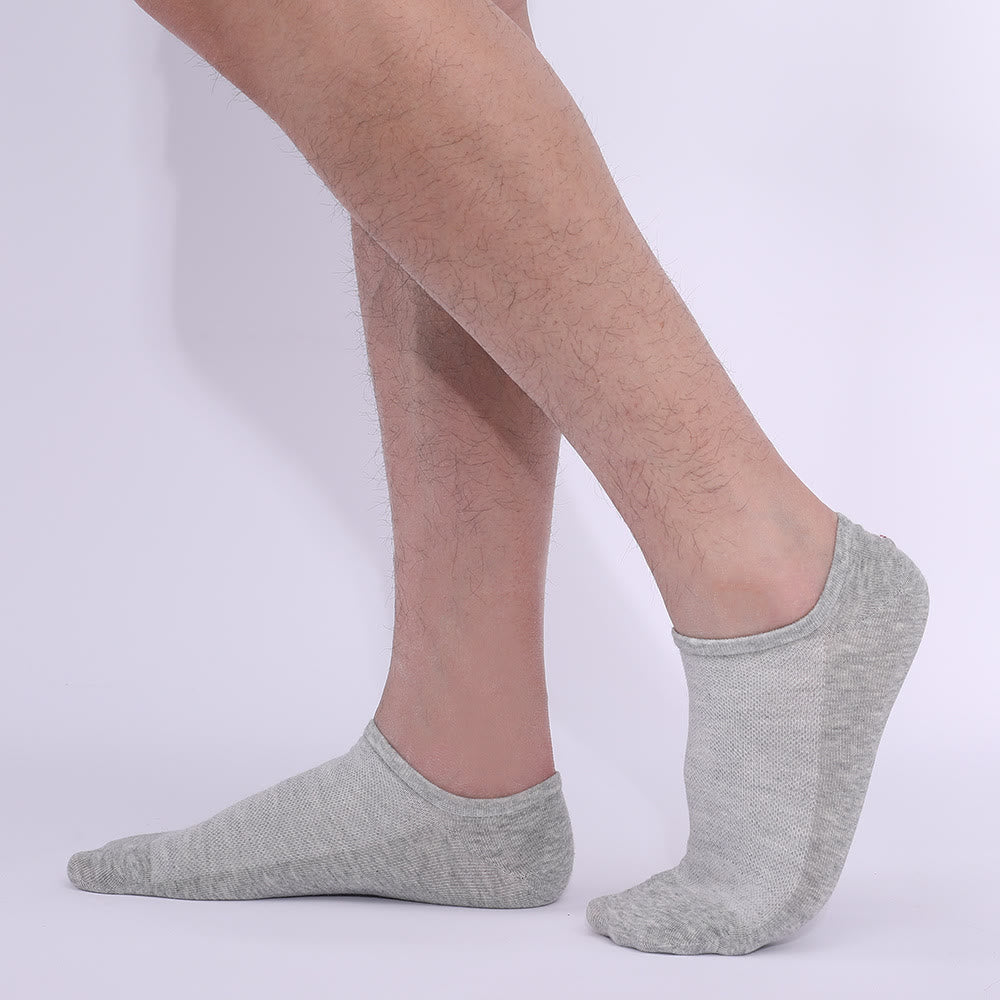 Chaussettes invisibles en maille grande taille (3 paires)