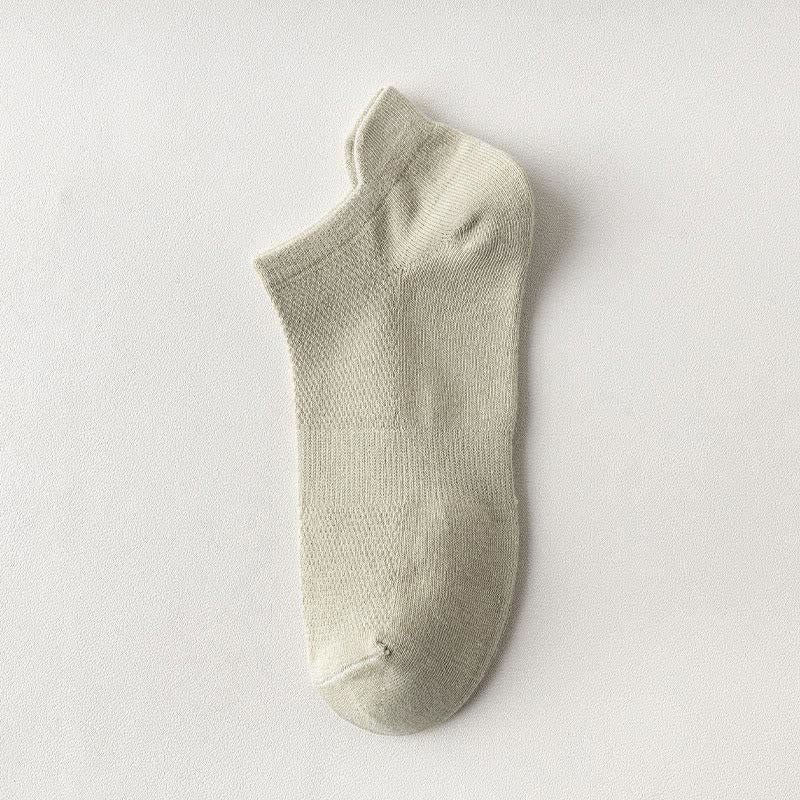 Chaussettes respirantes à la cheville grande taille (5 paires)