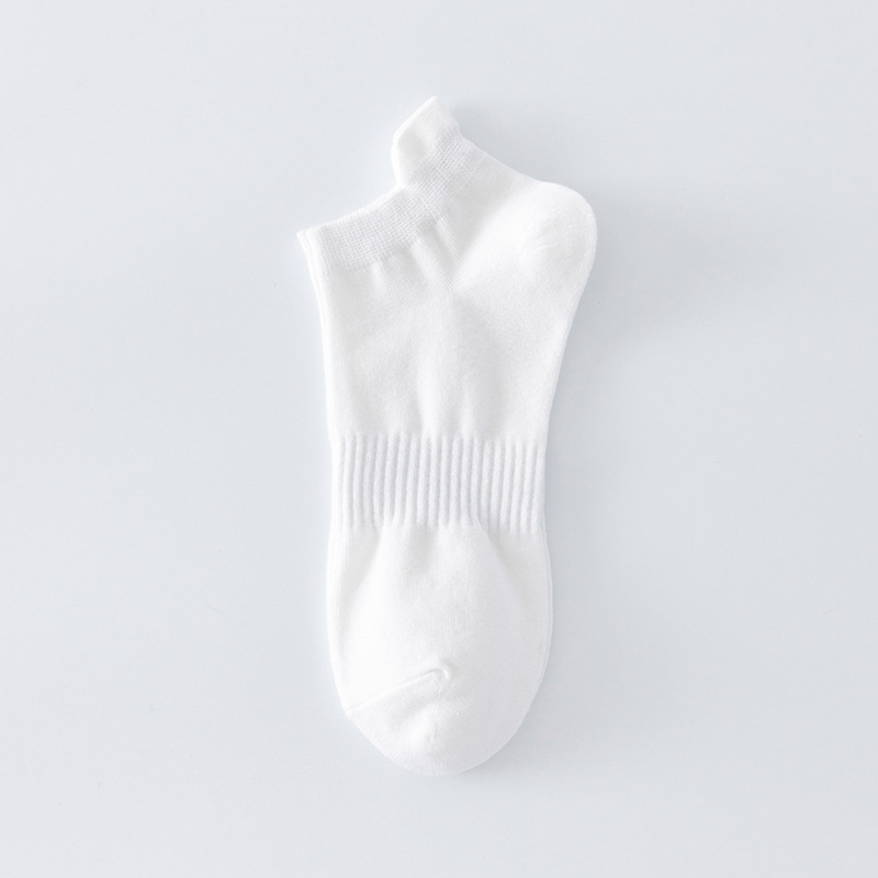 Chaussettes respirantes de couleur unie grande taille (8 paires)