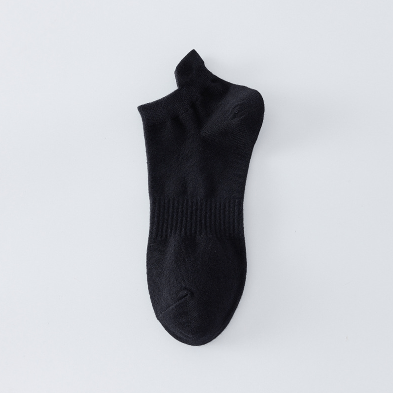 Chaussettes respirantes de couleur unie grande taille (8 paires)
