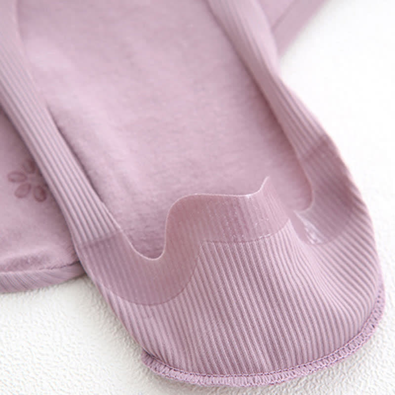 Chaussettes antidérapantes invisibles grande taille (7 paires)