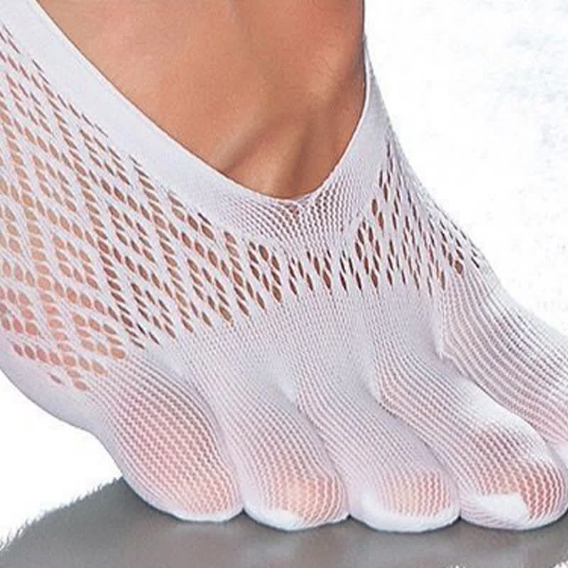 Chaussettes d'alignement des cinq orteils grande taille (6 paires)