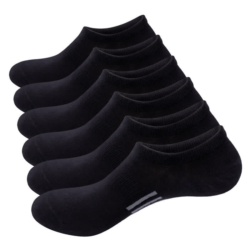 Chaussettes de sport anti-transpiration (3 paires) - Noir - EU45-47 (US11-13) - image 4