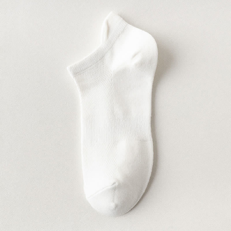 Chaussettes respirantes à la cheville grande taille (5 paires)