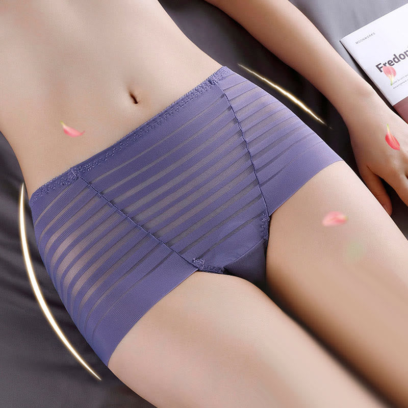 Culotte creuse taille haute grande taille (5 paires)