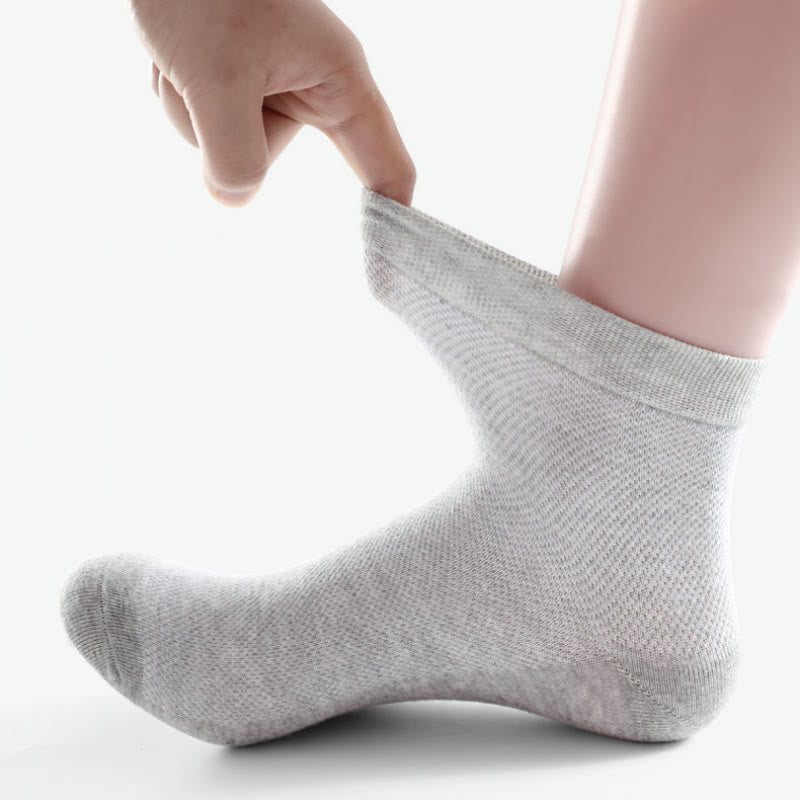 Chaussettes courtes super élastiques grande taille (5 paires)