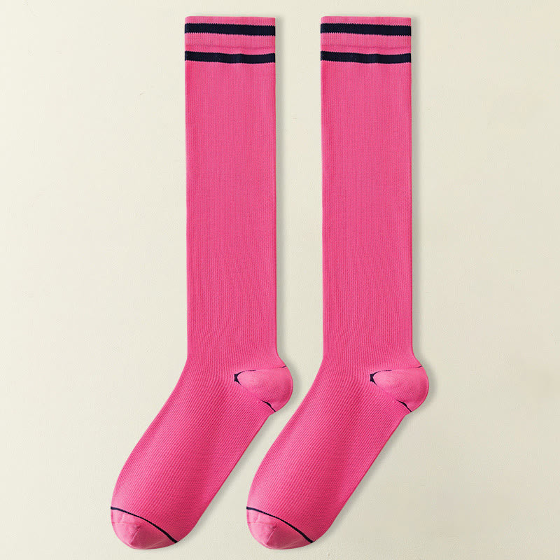 Chaussettes de compression hautes pour le sport (5 paires)