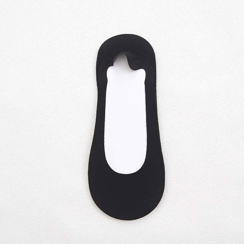 Chaussettes antidérapantes invisibles grande taille (7 paires)