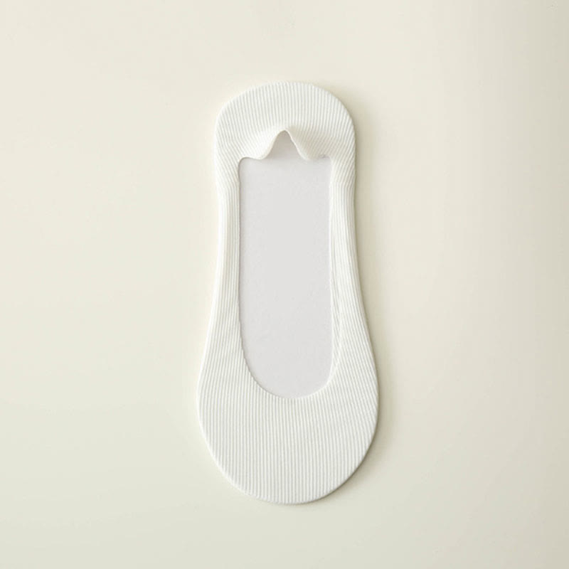Chaussettes antidérapantes invisibles grande taille (7 paires)
