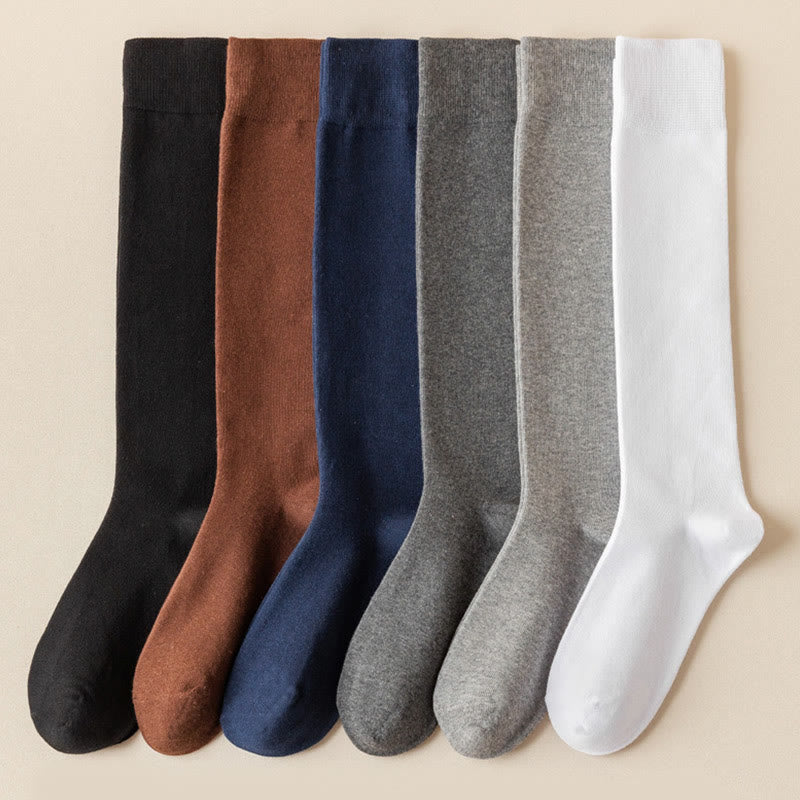 Chaussettes hautes absorbant la transpiration (3 paires) - Multicolore (6 paires) - Convient à 220 lb - image 10