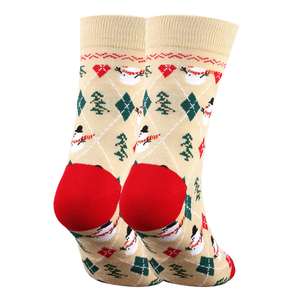 Chaussettes de Noël douces grande taille (5 paires) - image 6