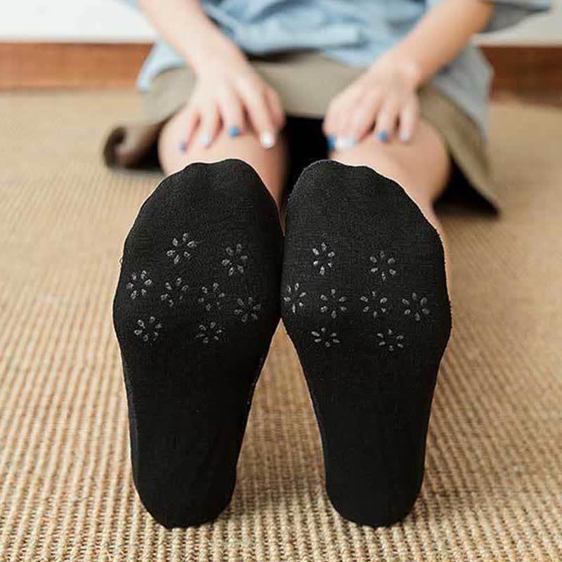 Chaussettes invisibles en dentelle grande taille (5 paires)
