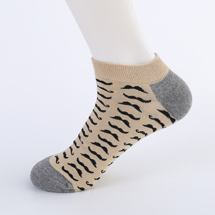 Chaussettes à motifs irréguliers grande taille (5 paires)