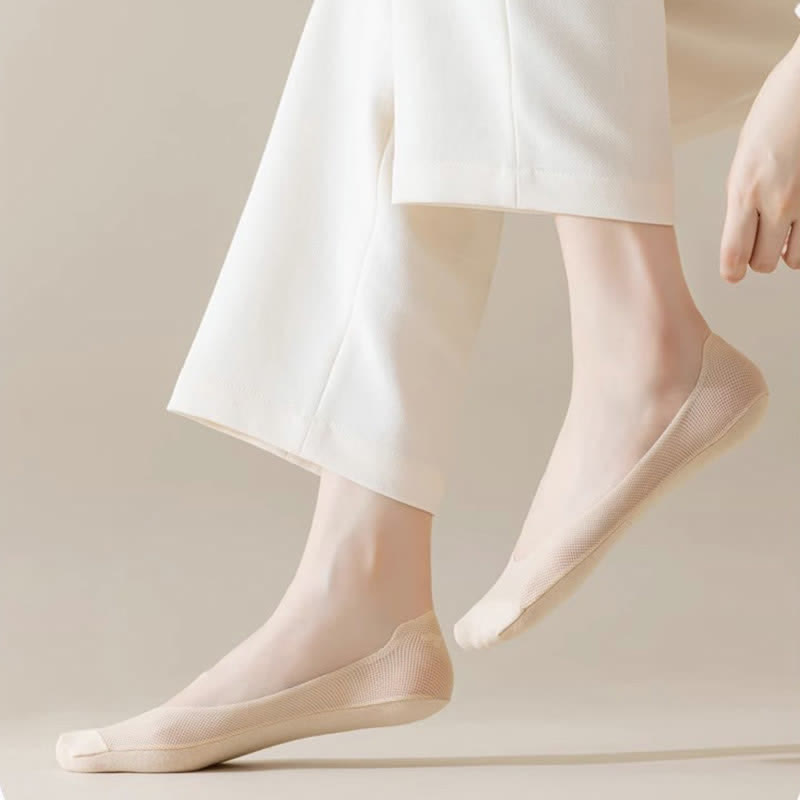 Chaussettes bateau en maille grande taille (7 paires)