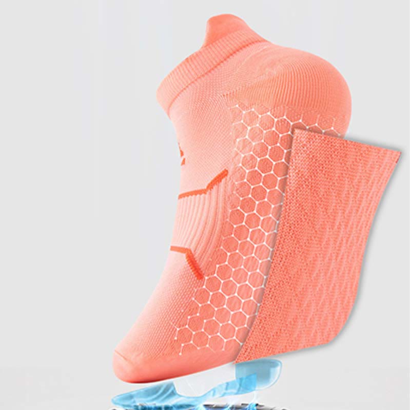 Chaussettes de compression athlétiques rembourrées grande taille (7 paires)