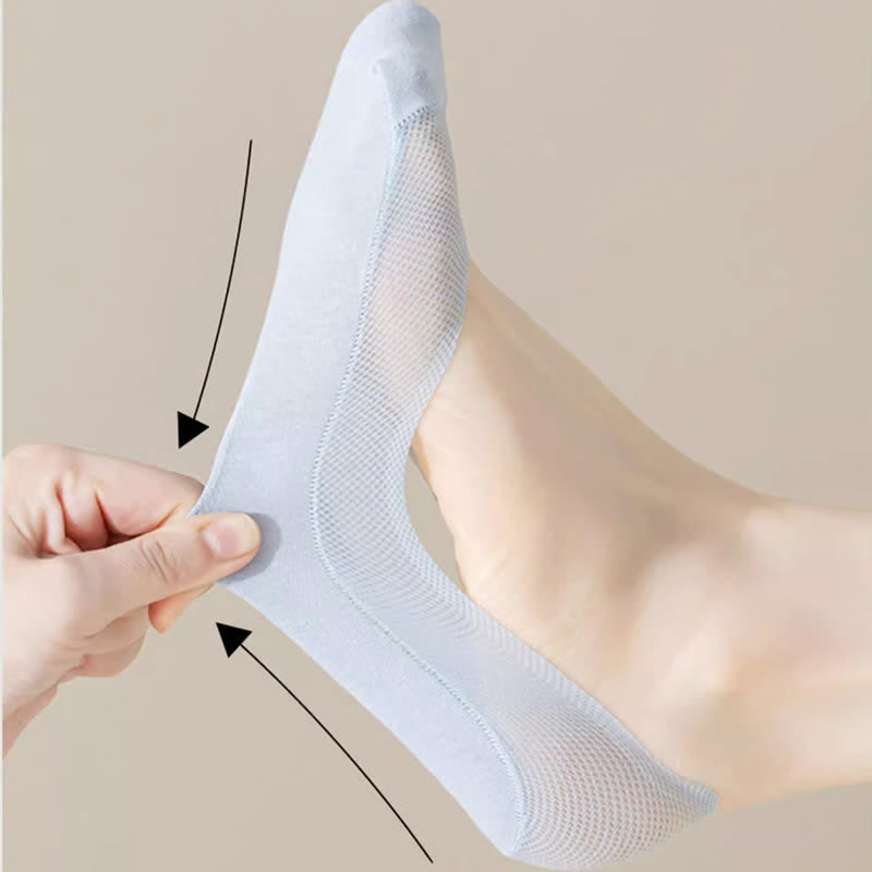 Chaussettes bateau en maille grande taille (7 paires)