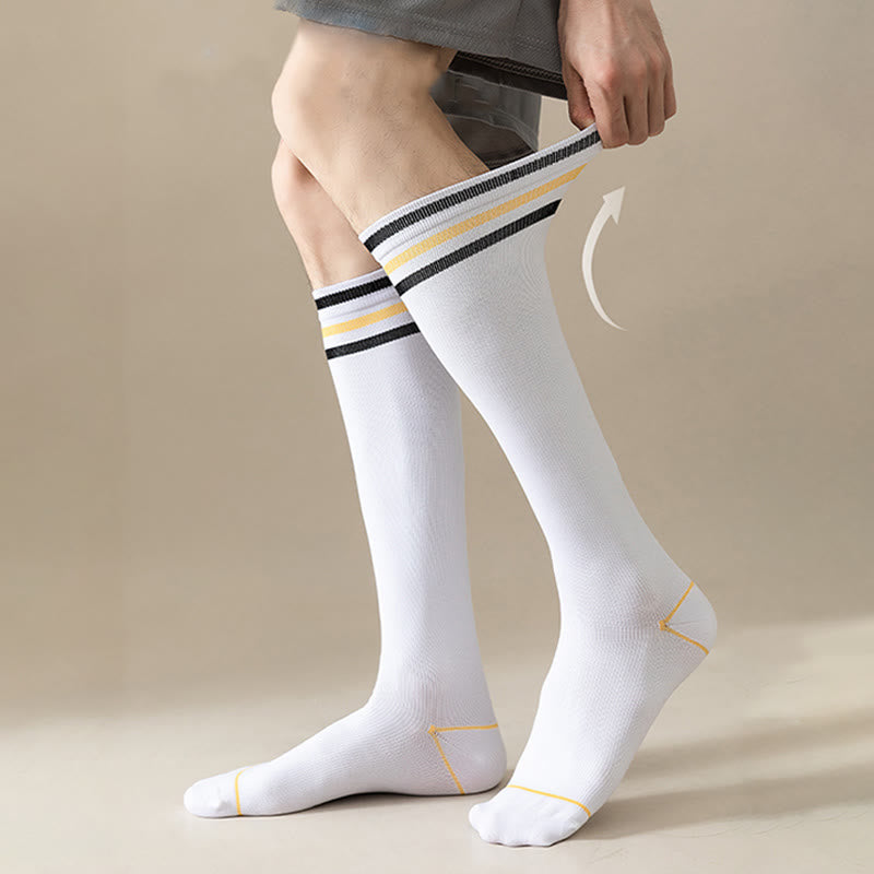 Chaussettes de compression hautes pour le sport (5 paires)