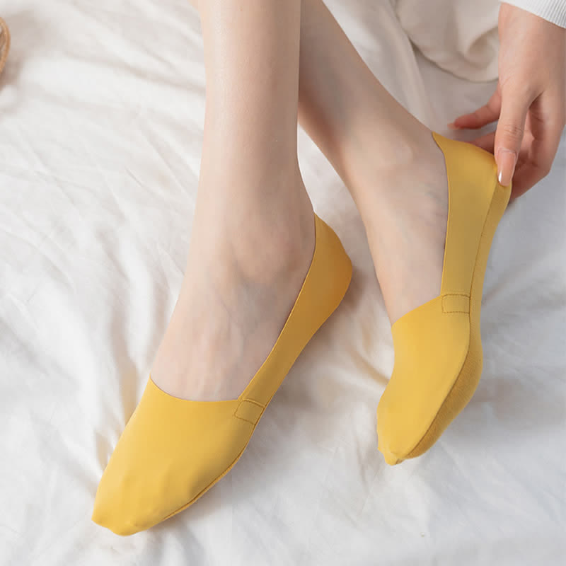 Chaussettes bateau unisexes grande taille à ouverture profonde (5 paires)