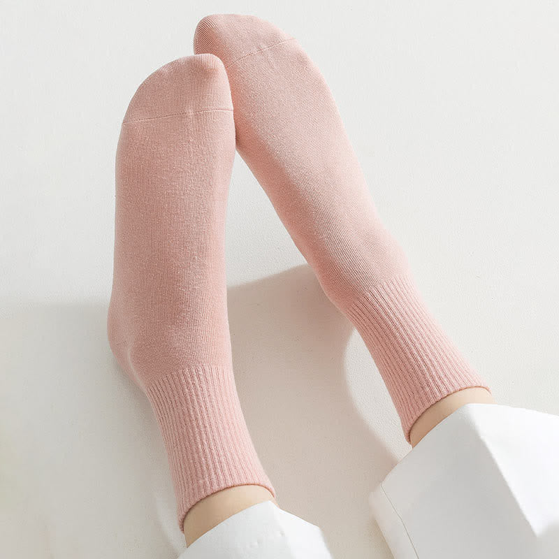 Chaussettes confortables en coton grande taille (6 paires)