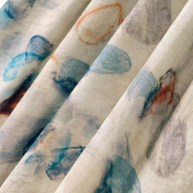 Robe maxi décontractée à fleurs aquarelle - image 4