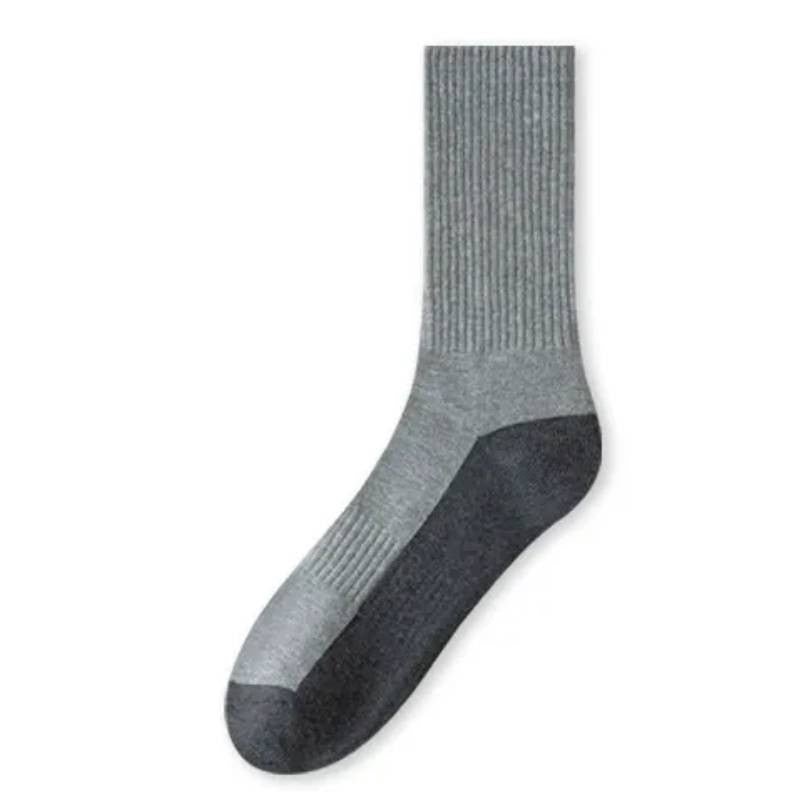 Chaussettes thermiques épaisses grandes tailles (3 paires) - Gris - EU42-48 (US8.5-13) - image 5