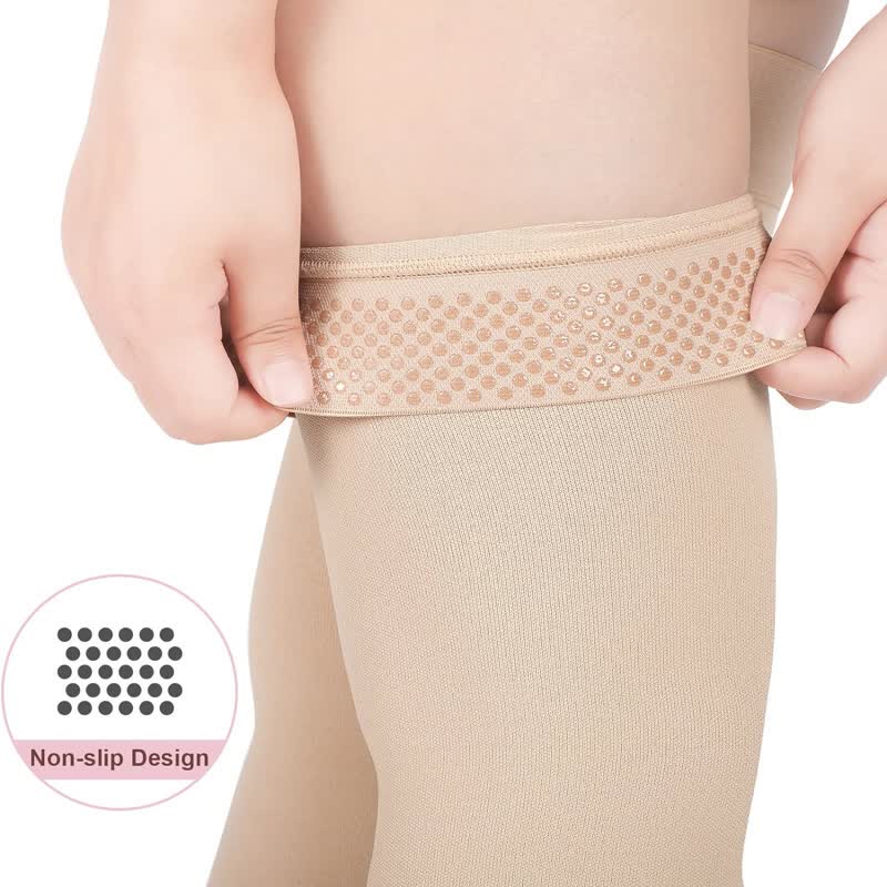 Chaussettes de compression antidérapantes grande taille - image 2