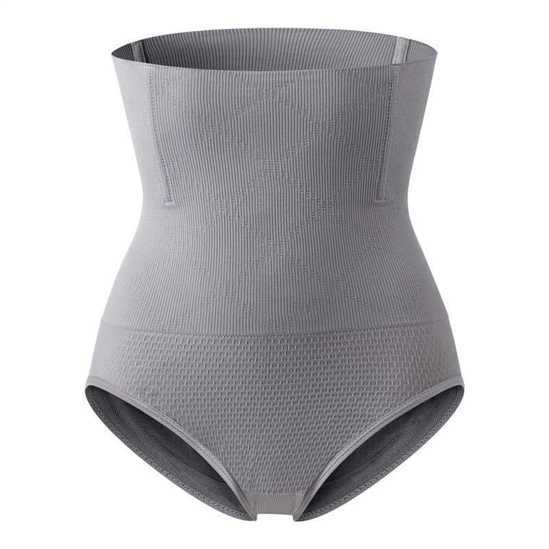 Culotte gainante sans couture grande taille (lot de 2) - Gris - 6XL - image 7