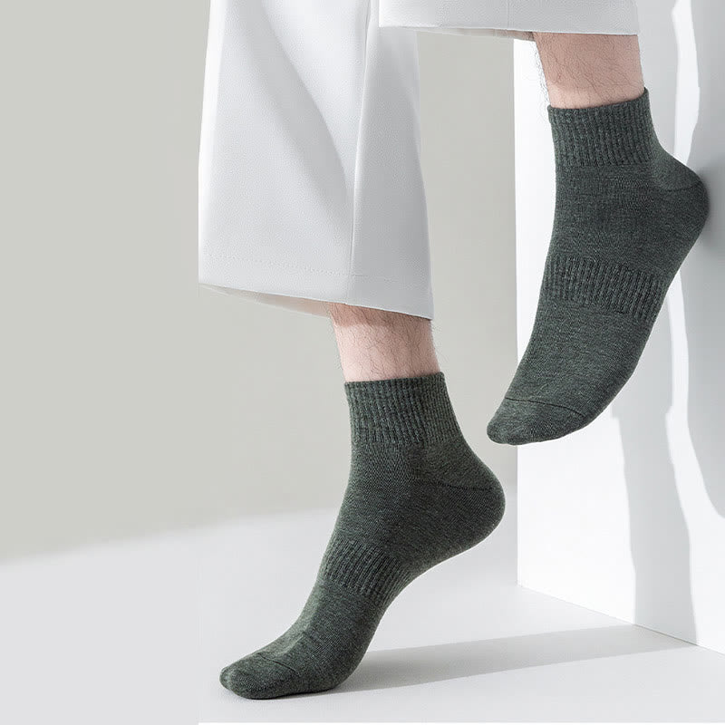 Chaussettes courtes respirantes en coton doux (7 paires) - image 3
