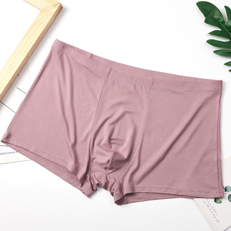 Boxer grande taille hautement élastique (1 paire) - Rose clair - 10XL - image 7