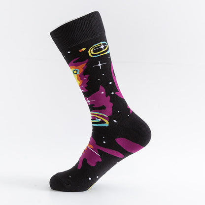Chaussettes extra-terrestres grande taille (5 paires)