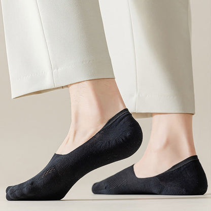 Chaussettes invisibles respirantes en maille (5 paires) - image 9