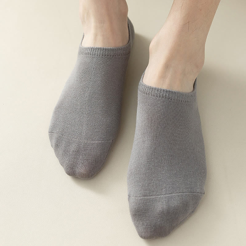 Chaussettes invisibles antidérapantes (5 paires) - image 7