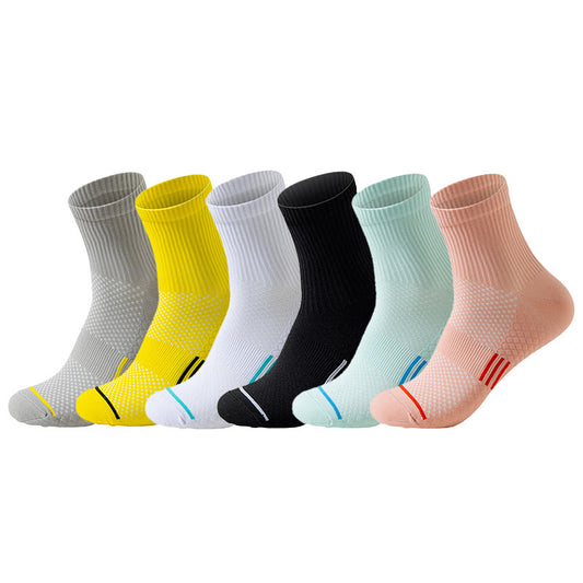 Chaussettes de compression multicolores grande taille (12 paires)