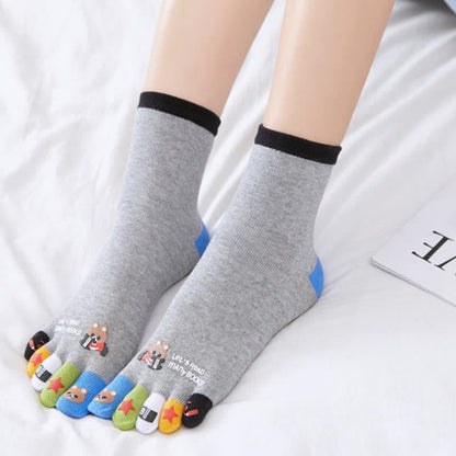 Chaussettes Plusock à motifs amusants (4 paires) - image 4