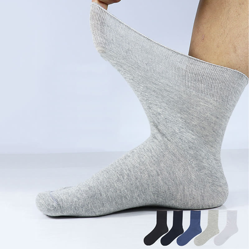 Chaussettes quart de cercle non serrées (5 paires) - image 1