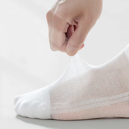 Chaussettes respirantes en maille grande taille (7 paires)