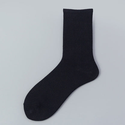 Chaussettes respirantes en coton doux grande taille (3 paires)