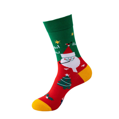 Chaussettes chaudes et confortables de Noël Plusock (5 paires) - image 3