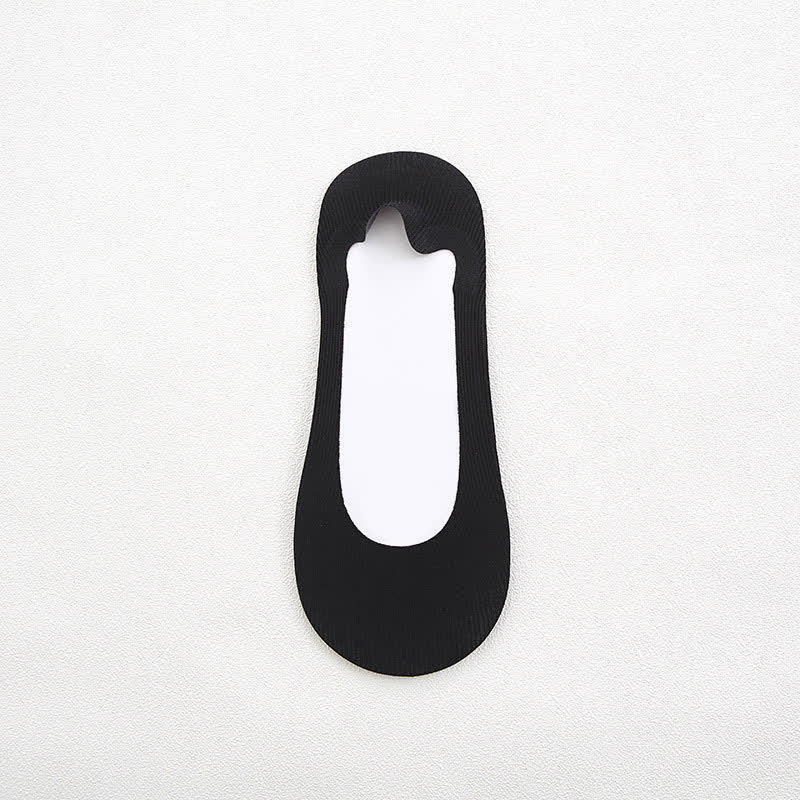 Chaussettes bateau 100% coton (7 paires) - Noir - EU41-45 (US9-13) - image 20