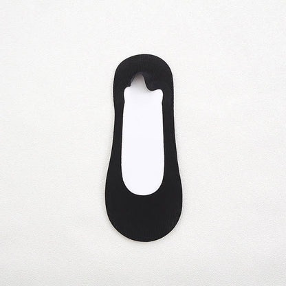 Chaussettes bateau 100% coton (7 paires) - Noir - EU41-45 (US9-13) - image 20