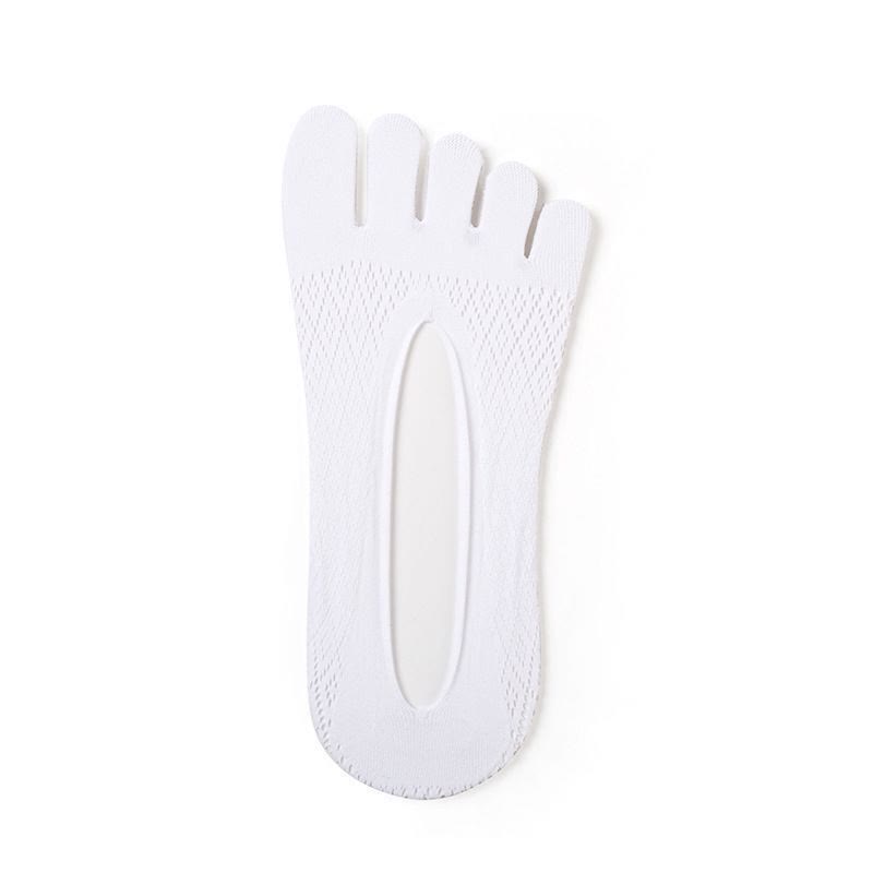 Chaussettes d'alignement des cinq orteils (6 paires) - Blanc - EU38-45 (US5-11) - image 14