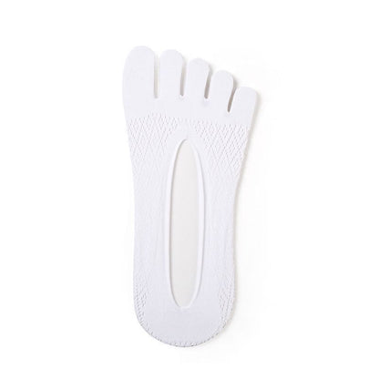 Chaussettes d'alignement des cinq orteils (6 paires) - Blanc - EU38-45 (US5-11) - image 14