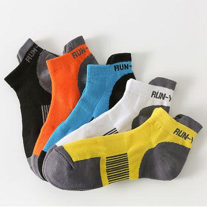 Chaussettes de compression Plusock Athletic Running Ankle (5 paires) - Multicolore - EU36-42 (US4-8) - image 13