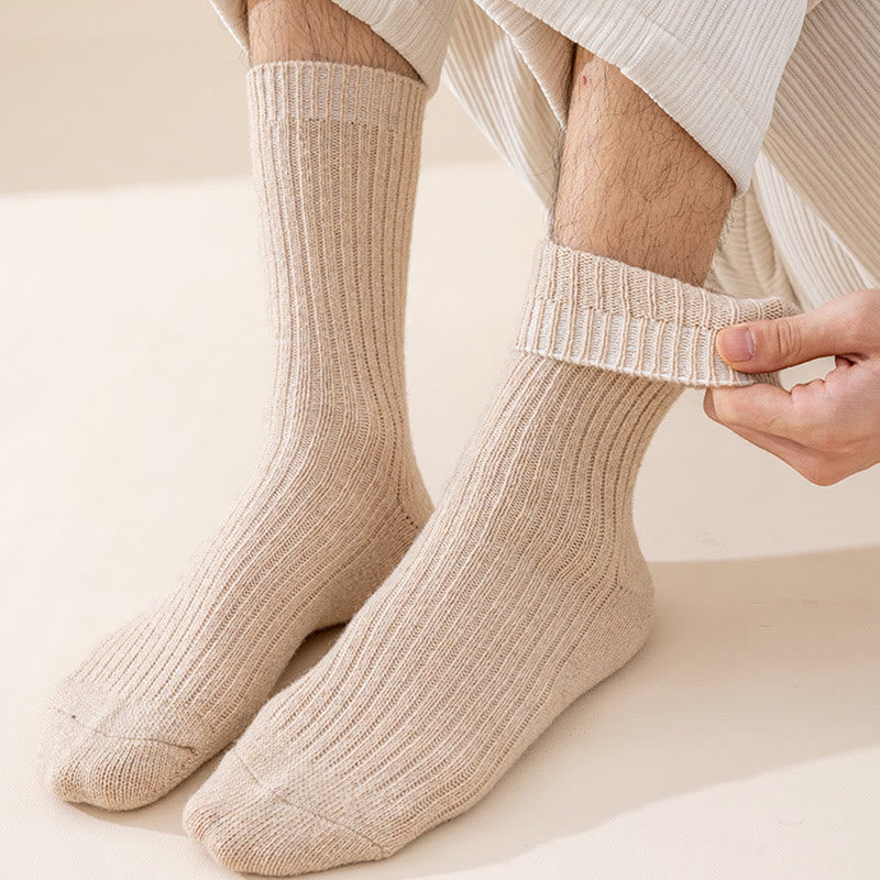 Chaussettes hautes unies grandes tailles (6 paires) - image 2