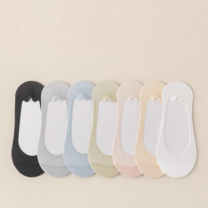 Chaussettes bateau en maille grande taille (7 paires)