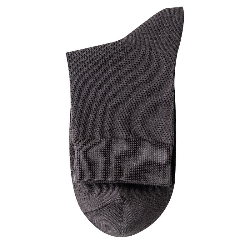 Chaussettes courtes en maille multicolore Plusock (5 paires) - Gris foncé - EU39-46 (US5-12) - image 17