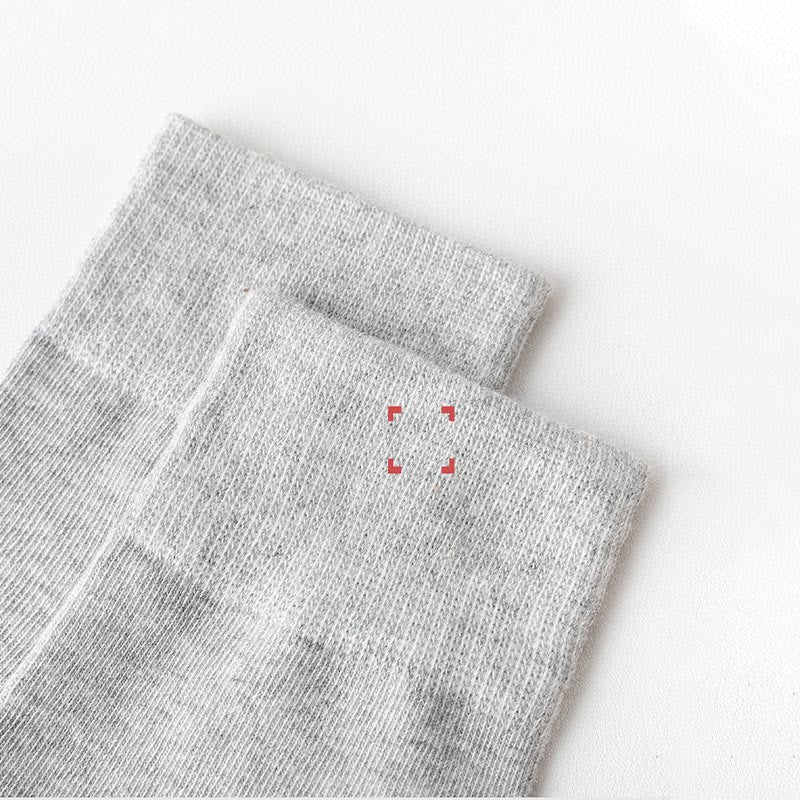 Chaussettes mi-mollet de couleur unie (8 paires) - image 7
